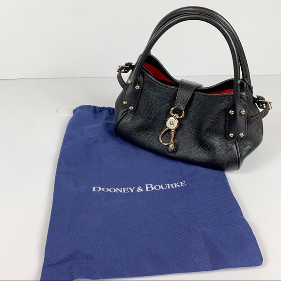 Dooney & Bourke Belvedere Small Logo Lock Satchel - Picture 8 of 8